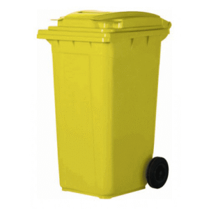 120 litre plastik Çöp konteyneri